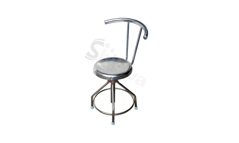 不銹鋼帶靠背圓凳SLV-D4020B Stool with Backrest